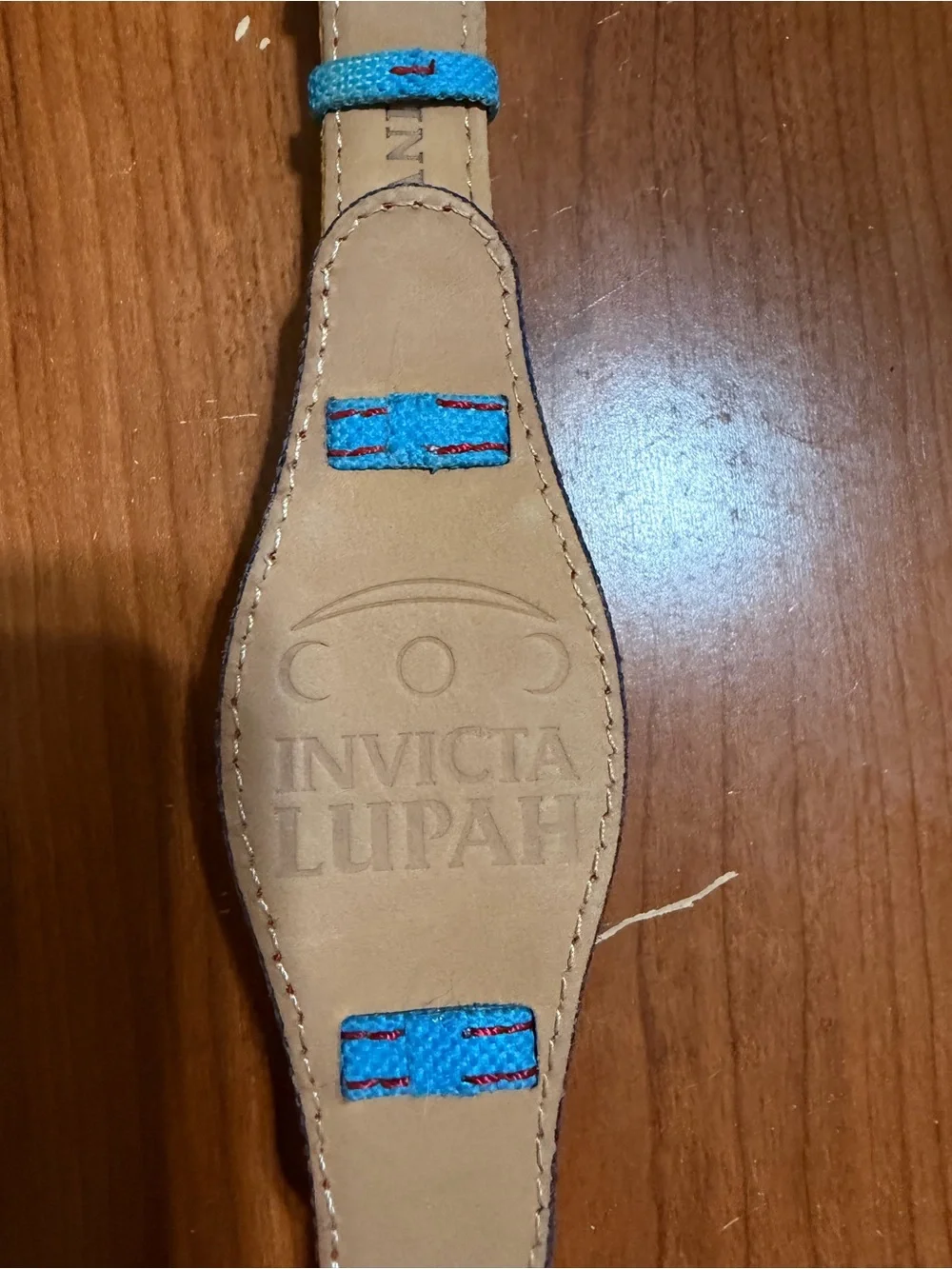 Invicta Yellow and Blue Women's Fabric Strap Watch with Silver Dial